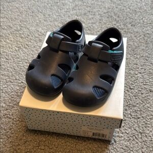 Ten Little splash sandals navy 8